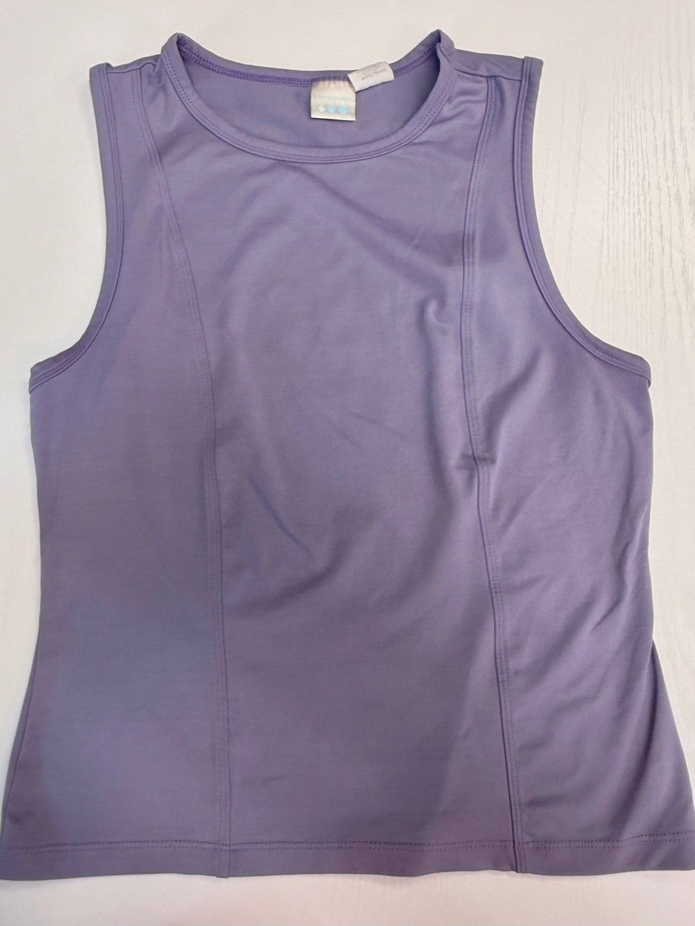Prospirit Lavender Sleeveless Athletic Tank Top
